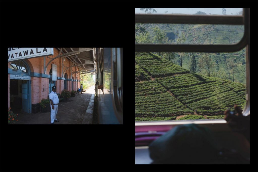 Sri Lanka photographer: Watawala train station and tea plantations.