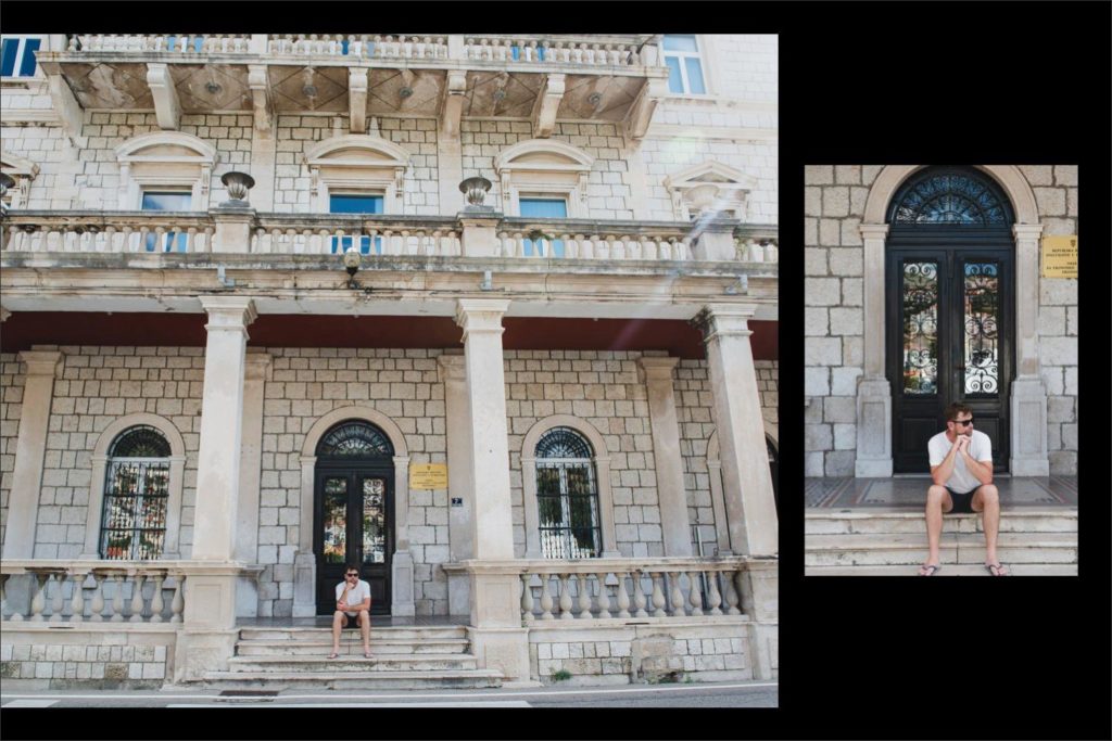 Croatia wedding photographer Ben Wyatt with beautiful architecture of Dubrovnik.
