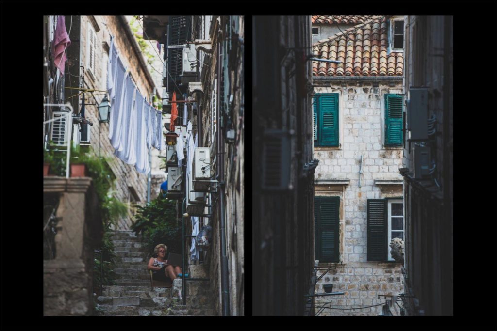 Croatia wedding photographer: beautiful corners within the Dubrovnik city walls by Ben Wyatt.