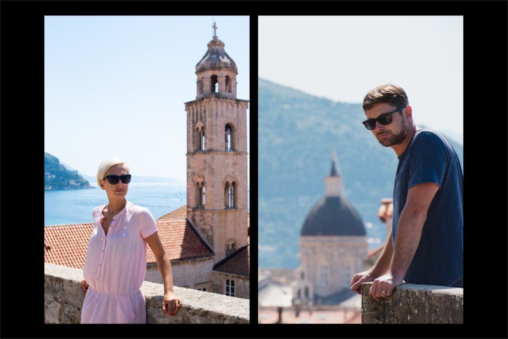 Croatia wedding photographers within the city walls of Dubrovnik.
